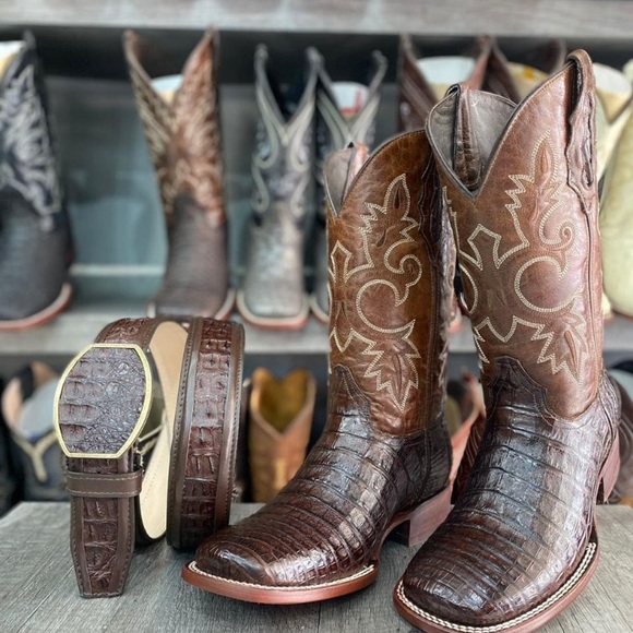 Variety of mens  100% real exotic skin hand made in Mexico - Picture 9 of 16